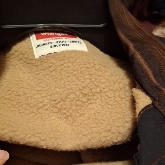 Wrangler Men's Brown Jacket Med 💙💙💙💙 - Picture 9 of 9